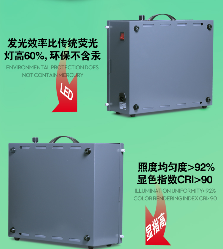 标准透射灯箱HC5100/3100 超长寿命LED光源照明